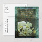 Inspirerend Briefkaart (Voorkant / Achterkant)