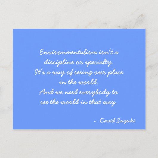 Inspirerend Briefkaart (Voorkant)