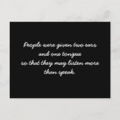 Inspirerend Briefkaart (Voorkant)