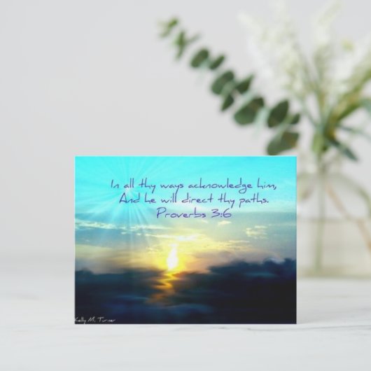 Inspirerend Briefkaart (Staand voorkant)