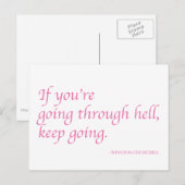 Inspirerend Briefkaart (Voorkant / Achterkant)