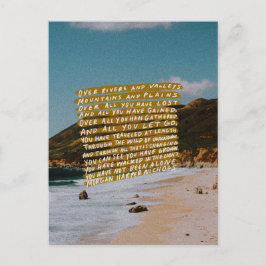 Inspirerend briefkaart