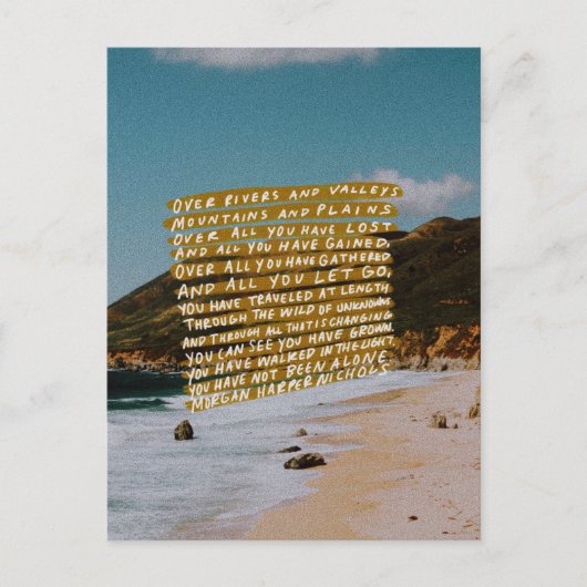 Inspirerend briefkaart (Voorkant)