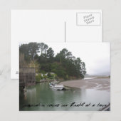 inspirerend briefkaart (Voorkant / Achterkant)