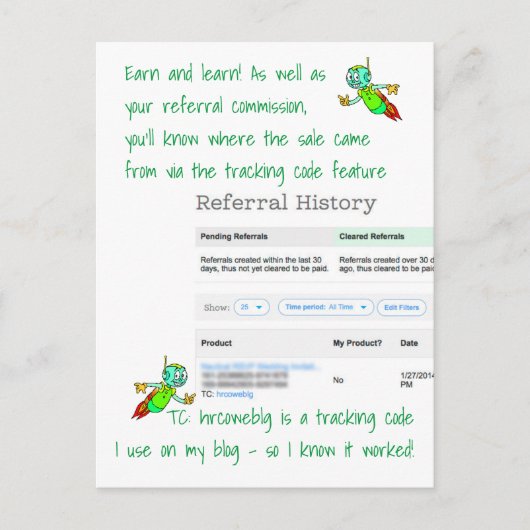 inspirerend briefkaart (Voorkant)