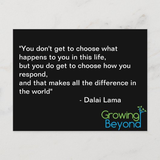 Inspirerend briefkaart #1 (Voorkant)