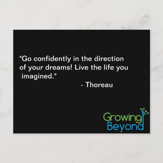 Inspirerend briefkaart #9 (Voorkant)