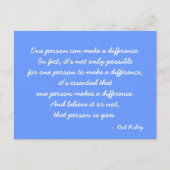 Inspirerend Briefkaart quod (Voorkant)