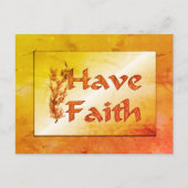 Inspirerend Briefkaart van Faith Flowering Tree he (Voorkant)