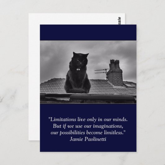 Inspirerend briefkaart: Verbeelding Briefkaart (Voorkant / Achterkant)