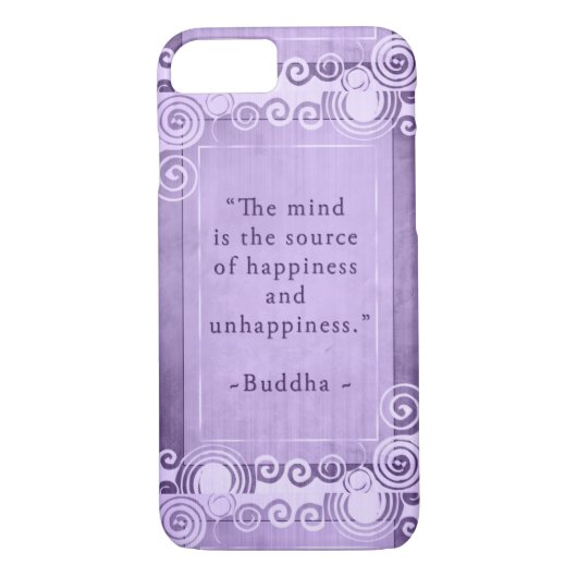 Inspirerend Buddha Quote Typografie Case-Mate iPhone Case (Achterkant)