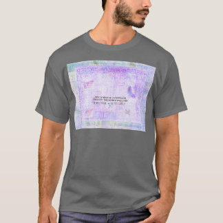 Inspirerend Butterfly quote T-shirt