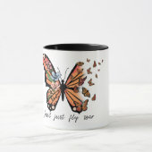 Inspirerend Butterfly Subliving Mok (Midden)
