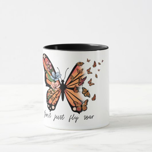 Inspirerend Butterfly Subliving Mok (Midden)