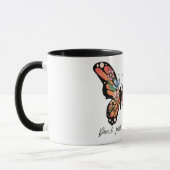 Inspirerend Butterfly Subliving Mok (Links)