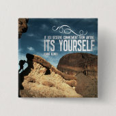 Inspirerend Button voor zelfverbintenis (Voorkant)