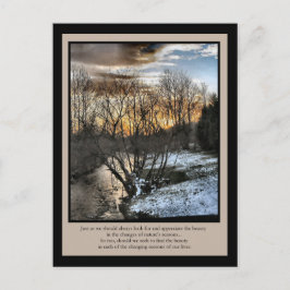 Inspirerend cadeaus voor ons leven briefkaart