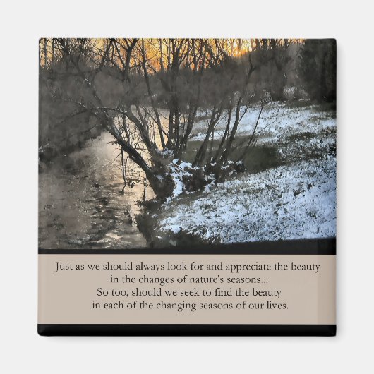 Inspirerend cadeaus voor ons leven magneet (Voorkant)