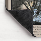 Inspirerend cadeaus voor ons leven muismat (Hoek)