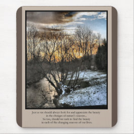 Inspirerend cadeaus voor ons leven muismat