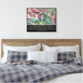 Inspirerend cadeautjes levenswijzigingen canvas afdruk (Insitu (Slaapkamer))