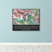 Inspirerend cadeautjes levenswijzigingen canvas afdruk (Insitu (Houten vloer))