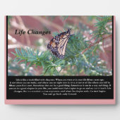 Inspirerend cadeautjes levenswijzigingen fotoplaat (Voorkant)