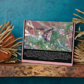 Inspirerend cadeautjes levenswijzigingen fotoplaat (Zijkant)