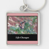 Inspirerend cadeautjes levenswijzigingen sleutelhanger (Voorkant)