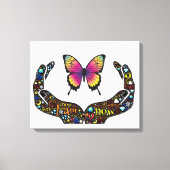 Inspirerend Canvas Afdruk (Voorkant)