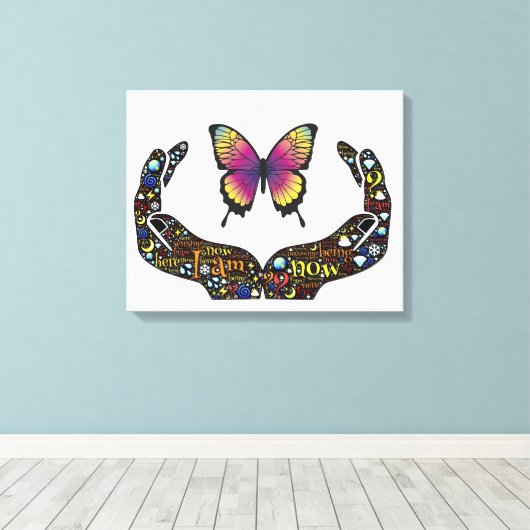 Inspirerend Canvas Afdruk (Insitu (Houten vloer))