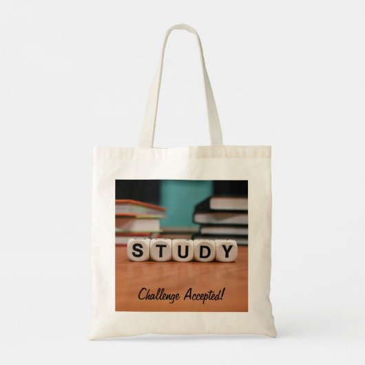 Inspirerend Canvas tas (Achterkant)