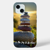 Inspirerend Case-Mate iPhone Case (Achterkant)