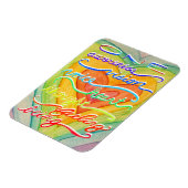 Inspirerend Chakra Rainbow Words Art Magnets Magneet (Linkerzijde)