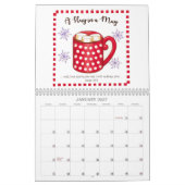 Inspirerend charmekalender kalender (Jan 2027)