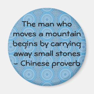Inspirerend Chinees spreekwoord Magneet