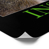 Inspirerend Chipmunk Poster (Hoek)