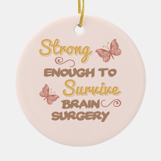 Inspirerend chirurgie voor het hersenonderzoek bij keramisch ornament (Voorkant)