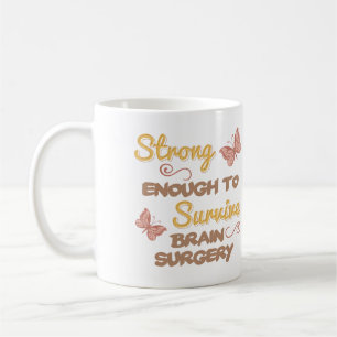 Inspirerend chirurgie voor het hersenonderzoek bij koffiemok