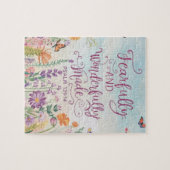 inspirerend Christelijk Bijbelvers Legpuzzel (Horizontaal)