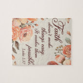 inspirerend Christelijk Bijbelvers Legpuzzel (Horizontaal)