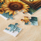 inspirerend Christelijk Bijbelvers Legpuzzel (Zijkant)