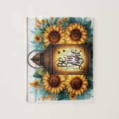 inspirerend Christelijk Bijbelvers Legpuzzel (Verticaal)