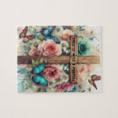 inspirerend Christelijk Bijbelvers Legpuzzel (Horizontaal)