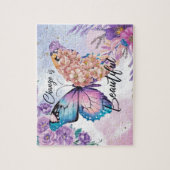 inspirerend Christelijk Bijbelvers Legpuzzel (Verticaal)