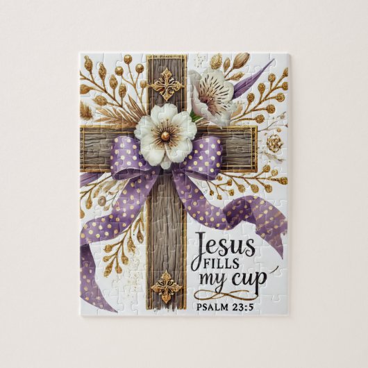 inspirerend Christelijk Bijbelvers Legpuzzel (Verticaal)