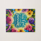 inspirerend Christelijk Bijbelvers Legpuzzel (Horizontaal)