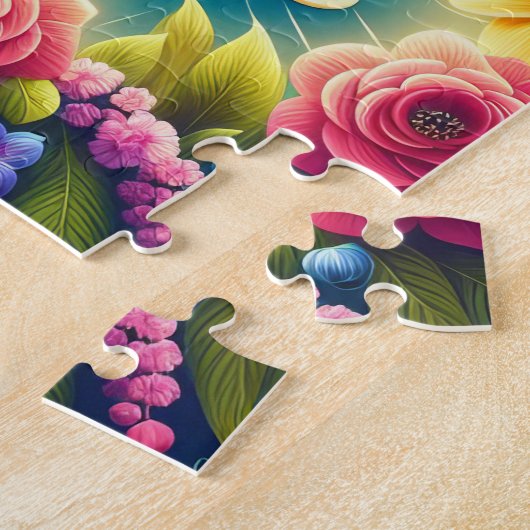 inspirerend Christelijk Bijbelvers Legpuzzel (Zijkant)