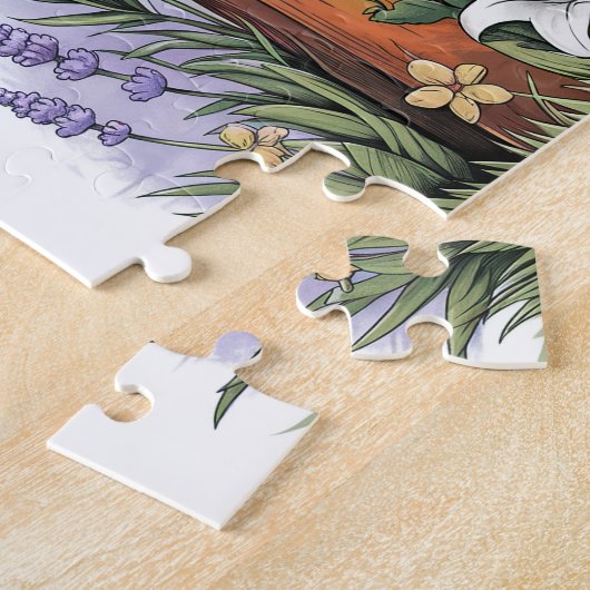 inspirerend Christelijk Bijbelvers Legpuzzel (Zijkant)