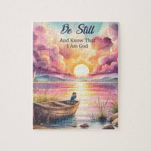 inspirerend Christelijk Bijbelvers Legpuzzel (Verticaal)